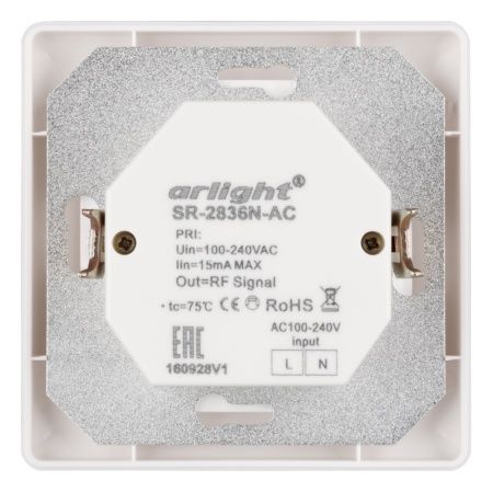 Панель Rotary SR-2836N-A-RF-IN (220V, DIM) (Arlight, IP20 Пластик, 3 года) Панель Rotary SR-2836N-A-RF-IN (220V, DIM) (Arlight, IP20 Пластик, 3 года)