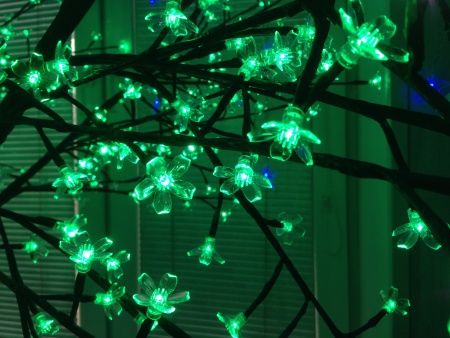 Светодиодное дерево Сакура D6202 600 LED теплый белый