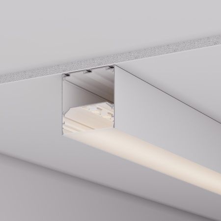 Профиль LINE-M-7575-2500 WHITE (Arlight, Алюминий)