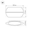 Светильник SP-Wall-200WH-Vase-12W Warm White (Arlight, IP54 Металл, 3 года) Светильник SP-Wall-200WH-Vase-12W Warm White (Arlight, IP54 Металл, 3 года)