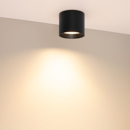 Светильник SP-BISCOTTO-R90-8W Warm3300-MIX (BK, 80 deg, 230V) (Arlight, IP54 Металл, 5 лет)