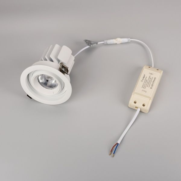 Светильник MS-VORTEX-BUILT-R110-20W Warm3000 (WH-WH, 40 deg, 230V) (Arlight, IP20 Металл, 5 лет) Светильник MS-VORTEX-BUILT-R110-20W Warm3000 (WH-WH, 40 deg, 230V) (Arlight, IP20 Металл, 5 лет)