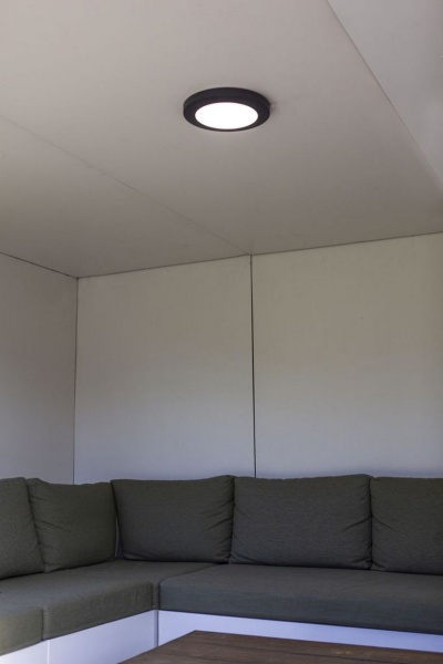 Настенно-потолочный светильник Lutec, Темно-серый, Модерн, W3922 Gr