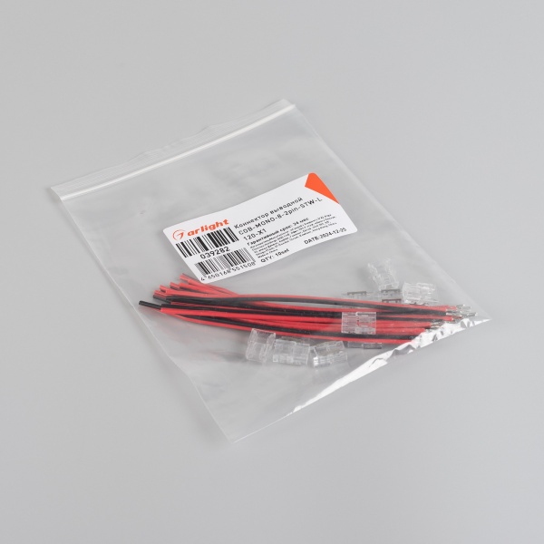 Коннектор выводной COB-MONO-8-2pin-STW-L120-X1 (Arlight, IP20 Пластик)