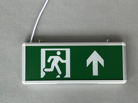 Светильник "Световой указатель", MBD-200N Е45, 220V 3W 6LED белого цвета, серый