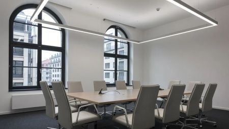 Светильник подвесной квадратный белый SILED CUADRA-PROF  520х520х50х70 (50 Вт)