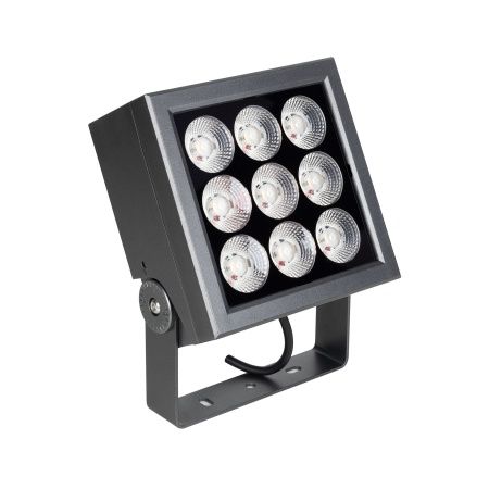 Светильник ALT-BLOCK-S185x185-36W Warm3000 (GR, 15 deg, 230V) (Arlight, IP66 Металл, 3 года)