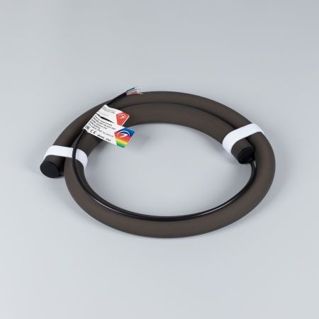 Лента герметичная MOONLIGHT-BLACK-TOP-G280-D25mm 24V RGB 360deg (14.4 W/m, IP65, 1m, wire x1) (Arlight, Вывод кабеля прямой) Лента герметичная MOONLIGHT-BLACK-TOP-G280-D25mm 24V RGB 360deg (14.4 W/m, IP65, 1m, wire x1) (Arlight, Вывод кабеля прямой)