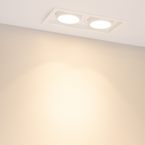 Светильник MS-VORTEX-BUILT-S250x140-2x30W Warm3000 (WH-WH, 17 deg, 230V) (Arlight, IP20 Металл, 5 лет) Светильник MS-VORTEX-BUILT-S250x140-2x30W Warm3000 (WH-WH, 17 deg, 230V) (Arlight, IP20 Металл, 5 лет)