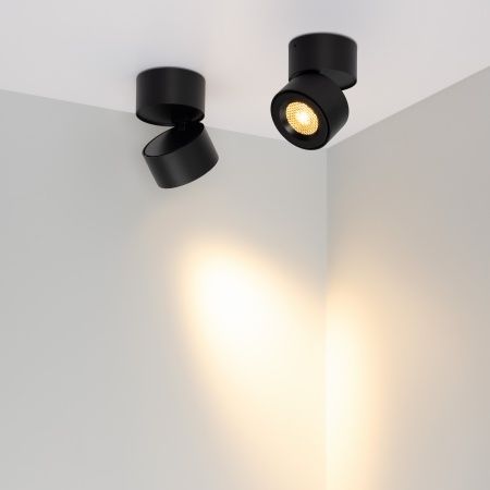 Светильник SP-POINT-SURFACE-R85-12W Warm3200-MIX (BK, 36 deg, 230V) (Arlight, IP20 Металл, 5 лет)