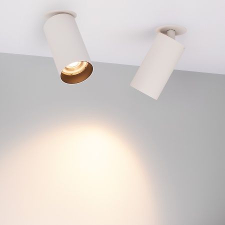 Светильник SP-GABI-BUILT-FLAP-R60-12W Warm3000 (WH, 60 deg, 230V) (Arlight, IP40 Металл, 5 лет)