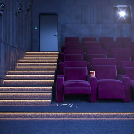 Профиль STAIR-W65-2000 ANOD BLACK (Arlight, Алюминий)