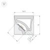 Силиконовый профиль WPH-FLEX-1616-TWIST-S11-10m WHITE (Arlight, Силикон) Силиконовый профиль WPH-FLEX-1616-TWIST-S11-10m WHITE (Arlight, Силикон)