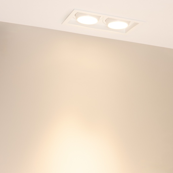 Светильник MS-VORTEX-BUILT-S250x140-2x30W Warm3000 (WH-WH, 30 deg, 230V) (Arlight, IP20 Металл, 5 лет) Светильник MS-VORTEX-BUILT-S250x140-2x30W Warm3000 (WH-WH, 30 deg, 230V) (Arlight, IP20 Металл, 5 лет)