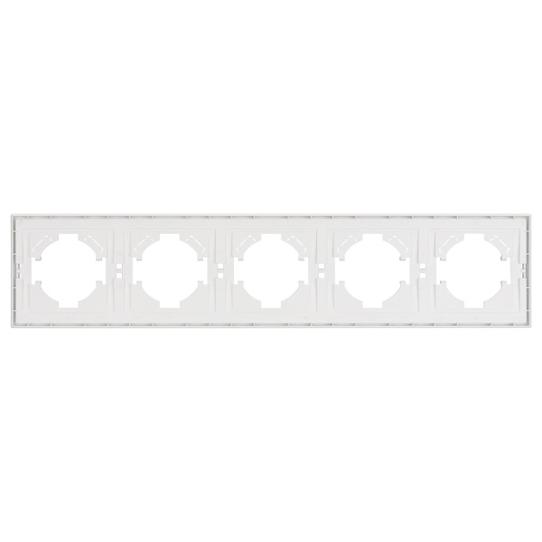 Рамка пластиковая FRM-TENDO-SFPL-5-WH (Arlight, -)