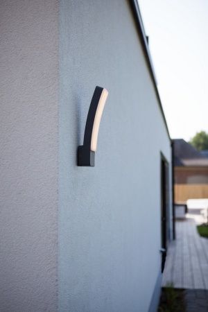 Настенный светильник Lutec, Темно-серый, Модерн, W2889 Gr