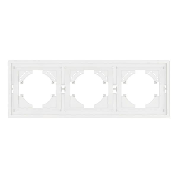 Рамка пластиковая FRM-TENDO-SFPL-3-WH (Arlight, -)