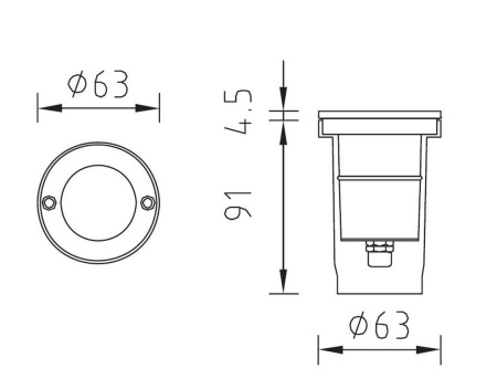 Встраиваемый светильник YAOHUA LUX, 73201А SS Встраиваемый светильник YAOHUA LUX, 73201А SS