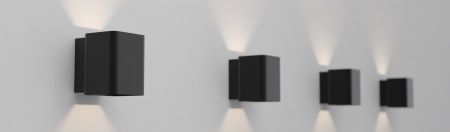 Светильник LGD-WALL-VARIO-S104x129-2x6W Day4000 (GR, 1-80 deg) (Arlight, IP54 Металл, 3 года)