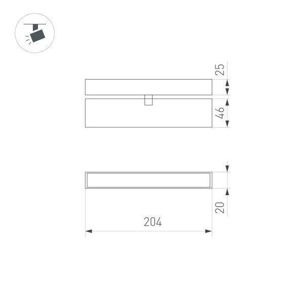 Светильник MAG-FLAT-FOLD-25-S200-6W Warm3000 (WH, 100 deg, 24V) (Arlight, IP20 Металл, 3 года) Светильник MAG-FLAT-FOLD-25-S200-6W Warm3000 (WH, 100 deg, 24V) (Arlight, IP20 Металл, 3 года)