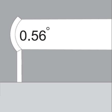 Ландшафтный столбик Lutec, Темно-серый         , Модерн, W2143-600 Gr