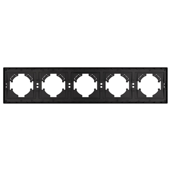 Рамка пластиковая FRM-TENDO-SFPL-5-BK (Arlight, -)