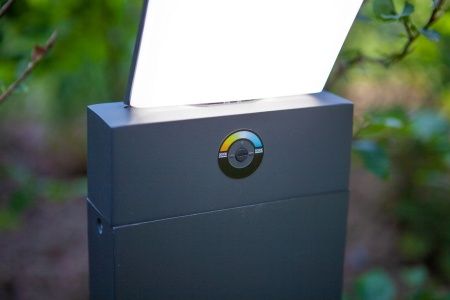 Ландшафтный столбик Lutec, Темно-серый, Модерн, W2890-635 Gr