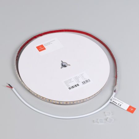 Лента герметичная RTW-PS-A140-7mm 24V White6000 (10 W/m, IP67, 5m) (Arlight, CRI>90)