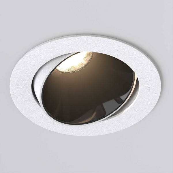 Светильник MS-FORECAST-BUILT-TURN-R102-12W Warm3000 (WH-WH, 32 deg, 230V) (Arlight, IP20 Металл, 5 лет)