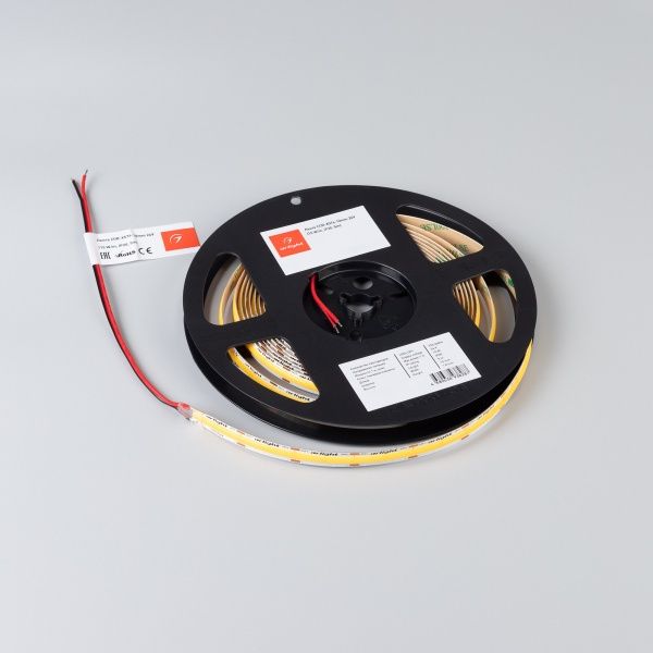 Лента COB-X576-10mm 24V Warm2400 (15 W/m, IP20, 5m) (Arlight, -)