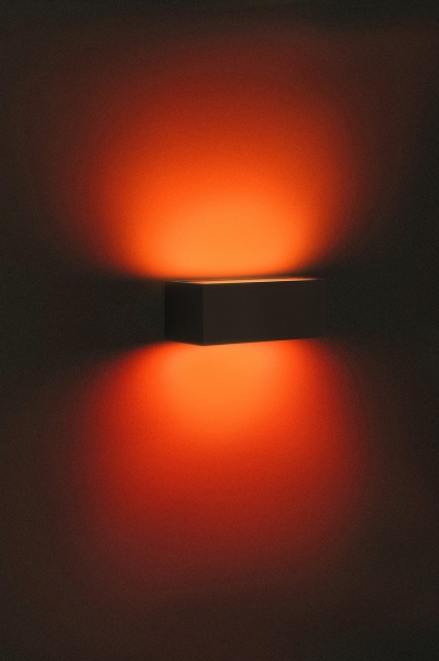 Настенный светильник Lutec, Темно-серый, Модерн, W1891M WiZ Gr