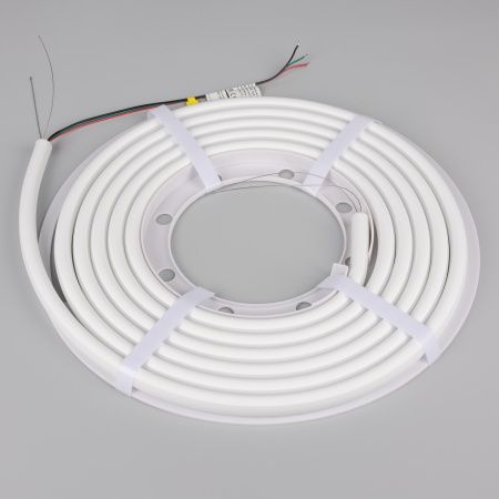 Лента герметичная SPI-WAVE-TOP-G200-18x15mm 24V RGB PX2 (26 W/m, IP54, 5m, wire x1) (Arlight, Вывод прямой, 3 года)