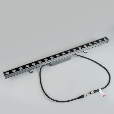 Линейный прожектор AR-LINE-760-18W Day4000 (GR, 15x60 deg, 230V) (Arlight, IP65 Металл, 3 года)