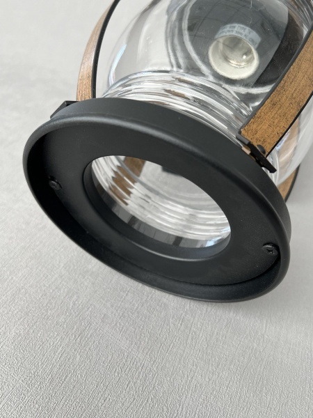 Светильник садово-парковый "Варна", G3965, 1*Е27 60W  IP44, black+ wood Светильник садово-парковый "Варна", G3965, 1*Е27 60W  IP44, black+ wood