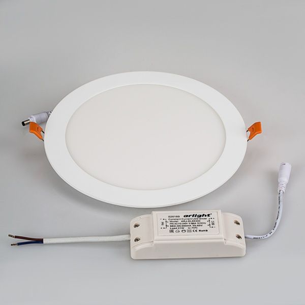 Светильник DL-225M-21W Day White (Arlight, IP40 Металл, 3 года)