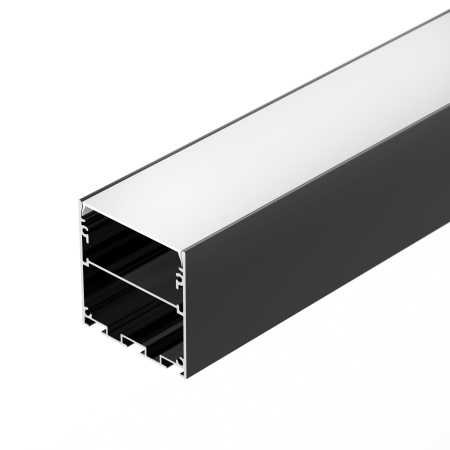 Профиль LINE-M-5050-2000 BLACK (Arlight, Алюминий)