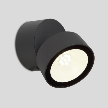 Настенно-потолочный светильник Lutec, Темно-серый, Модерн, W6260 Gr