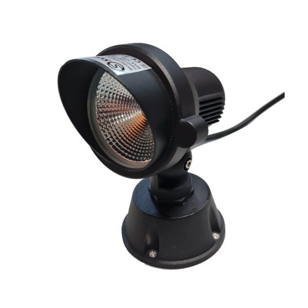 Светильник грунтовой с козырьком RGB+пульт(отдельно), LED 12W RGB+RF IP65, черный, G8512-2 Светильник грунтовой с козырьком RGB+пульт(отдельно), LED 12W RGB+RF IP65, черный, G8512-2