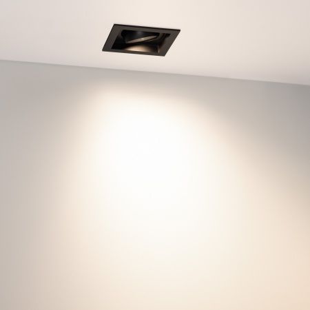 Светильник MS-VORTEX-BUILT-S90x90-12W Day4000 (BK-BK, 40 deg, 230V) (Arlight, IP20 Металл, 5 лет)