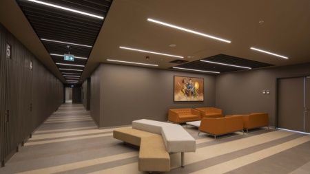 Линейный встраиваемый светодиодный светильник SILED LINEA INNER 1000х63х32 (25 Вт, 5000K)