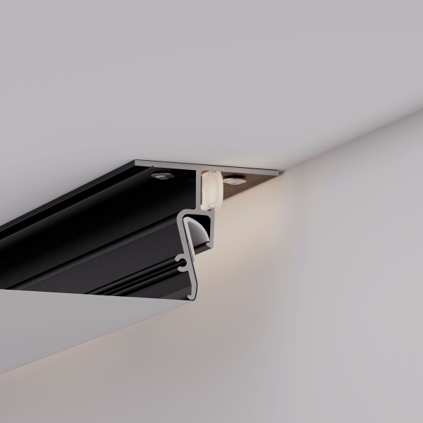 Профиль STRETCH-SHADOW-CEIL-2000 BLACK (A2-CONTOUR-PRO) (Arlight, Алюминий) Профиль STRETCH-SHADOW-CEIL-2000 BLACK (A2-CONTOUR-PRO) (Arlight, Алюминий)