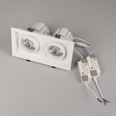 Светильник MS-VORTEX-BUILT-S250x140-2x30W Warm3000 (WH-WH, 30 deg, 230V) (Arlight, IP20 Металл, 5 лет) Светильник MS-VORTEX-BUILT-S250x140-2x30W Warm3000 (WH-WH, 30 deg, 230V) (Arlight, IP20 Металл, 5 лет)