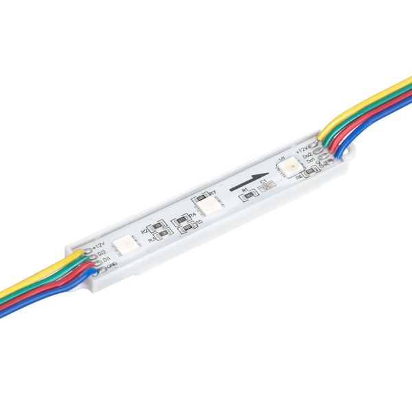 Модуль управляемый SPI-B3 12V RGB-RAM (0.6W, IP66, 120 deg) (Arlight, Пластик, 3 года) Модуль управляемый SPI-B3 12V RGB-RAM (0.6W, IP66, 120 deg) (Arlight, Пластик, 3 года)