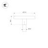 Светильник ALT-CAN-50W Warm3000 (BK, 140 deg, 230V) (Arlight, IP65 Металл, 5 лет) Светильник ALT-CAN-50W Warm3000 (BK, 140 deg, 230V) (Arlight, IP65 Металл, 5 лет)