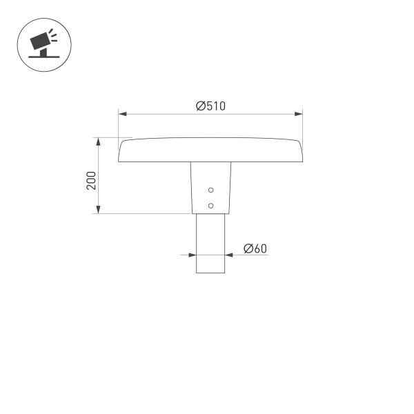 Светильник ALT-CAN-50W Warm3000 (BK, 140 deg, 230V) (Arlight, IP65 Металл, 5 лет) Светильник ALT-CAN-50W Warm3000 (BK, 140 deg, 230V) (Arlight, IP65 Металл, 5 лет)