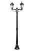 Фонарный столб YAOHUA LUX, Черный, Классика, 86308A 02 Bl