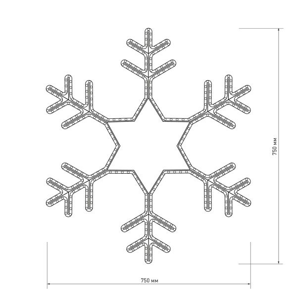 Фигура ARD-SNOWFLAKE-M4-750x750-324LED White (230V, 18W) (Ardecoled, IP65) Фигура ARD-SNOWFLAKE-M4-750x750-324LED White (230V, 18W) (Ardecoled, IP65)