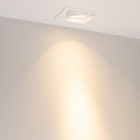 Светильник MS-VORTEX-BUILT-S140x140-30W Warm3000 (WH-WH, 17 deg, 230V) (Arlight, IP20 Металл, 5 лет)