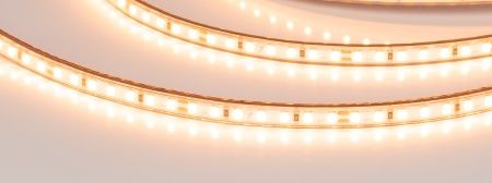 Лента герметичная RTW-PS-A140-7mm 24V Warm2400 (10 W/m, IP67, 5m) (Arlight, CRI>90)