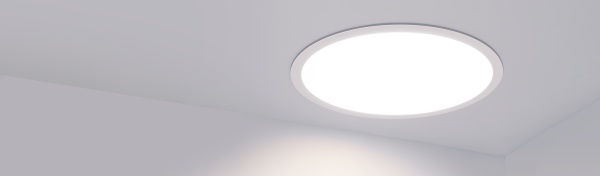 Светильник DL-EDGE-R400-34W Day4000 (WH, 115 deg, 230V) (Arlight, IP40 Металл, 3 года)